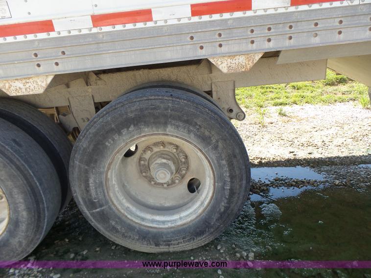 image for item L6245 1988 Timpte double hopper grain trailer