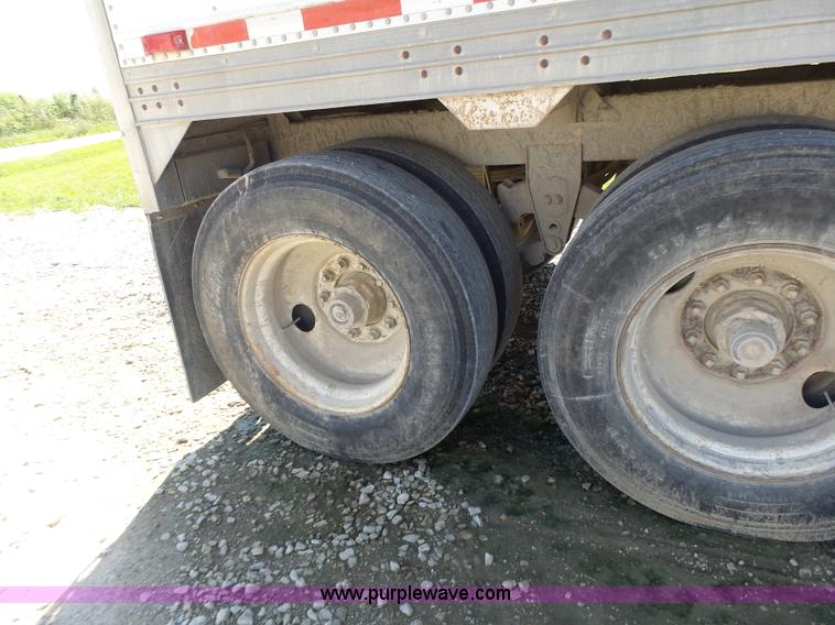 image for item L6245 1988 Timpte double hopper grain trailer