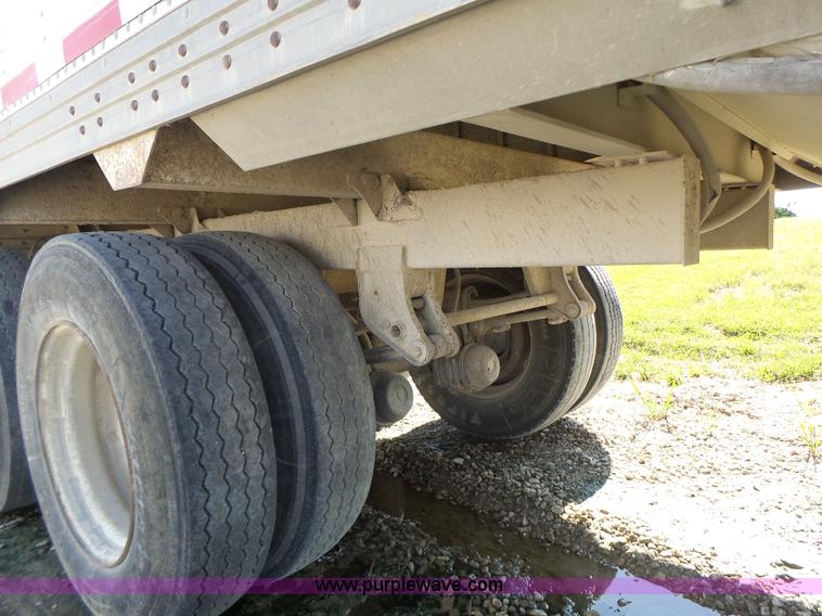 image for item L6245 1988 Timpte double hopper grain trailer