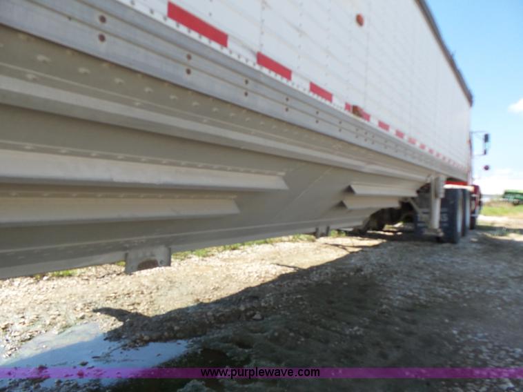 image for item L6245 1988 Timpte double hopper grain trailer
