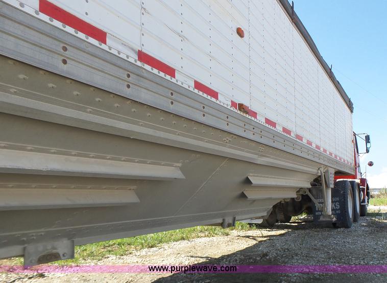 image for item L6245 1988 Timpte double hopper grain trailer