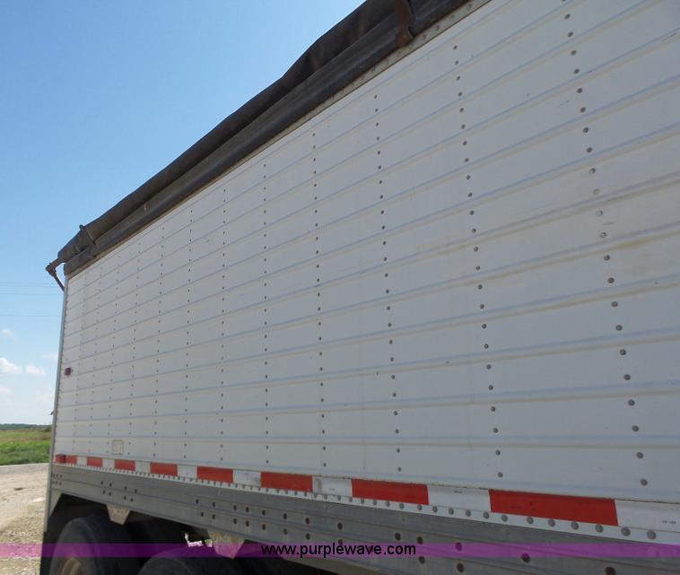 image for item L6245 1988 Timpte double hopper grain trailer