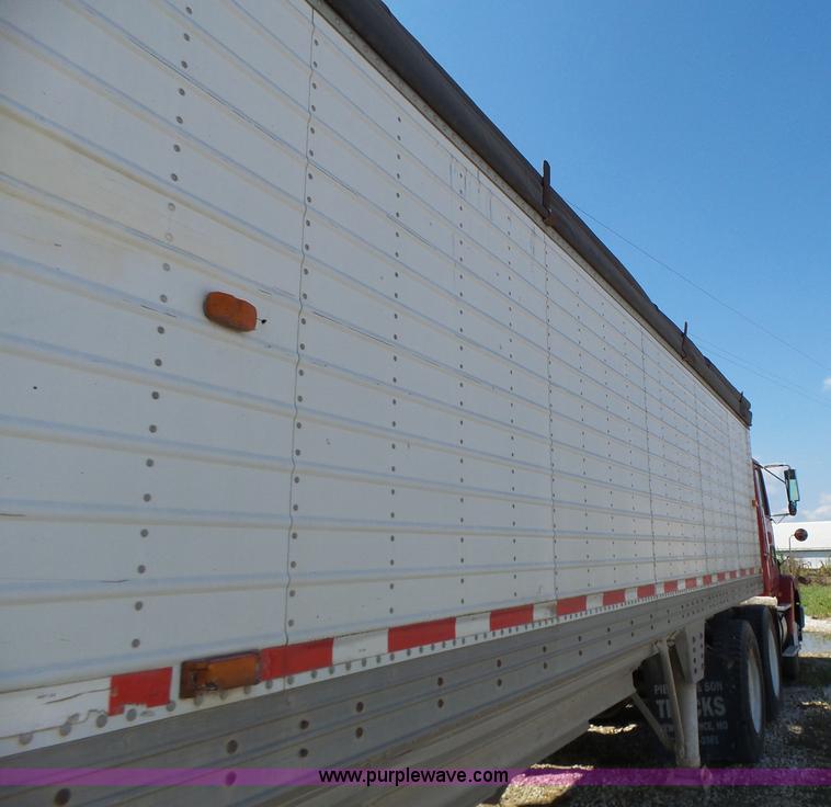 image for item L6245 1988 Timpte double hopper grain trailer