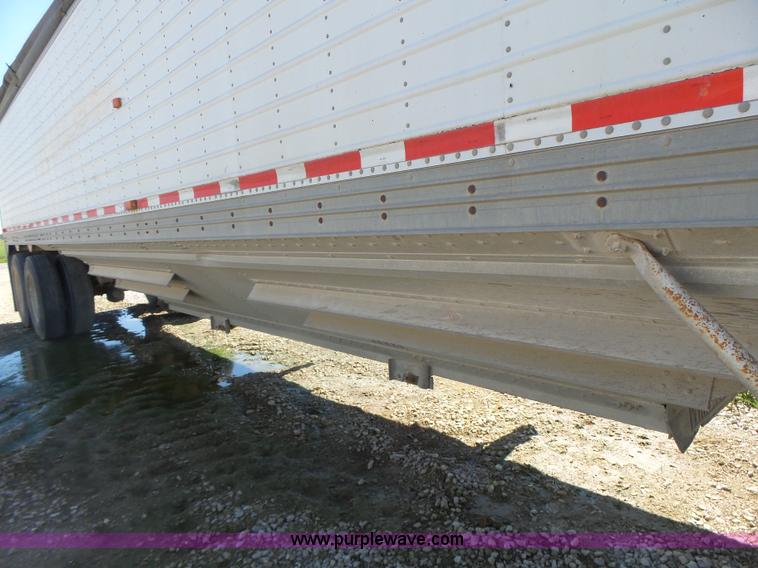 image for item L6245 1988 Timpte double hopper grain trailer