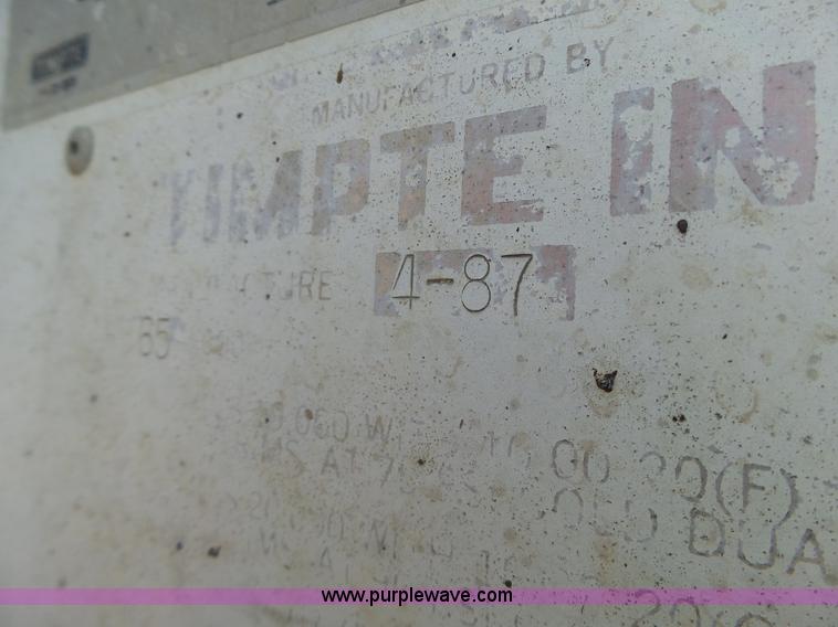 image for item L6245 1988 Timpte double hopper grain trailer