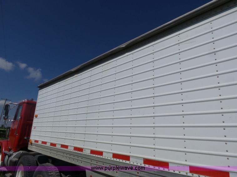 image for item L6245 1988 Timpte double hopper grain trailer