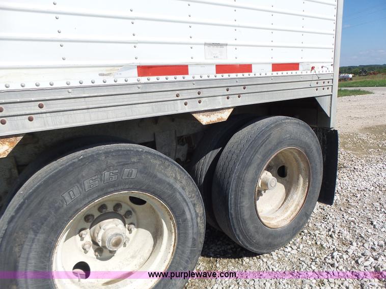 image for item L6245 1988 Timpte double hopper grain trailer