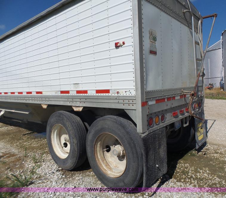 image for item L6245 1988 Timpte double hopper grain trailer