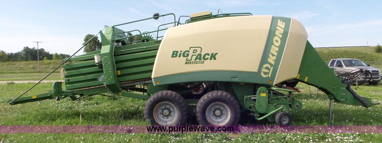 image for item L6827 2009 Krone Big Pack 1290 large square baler
