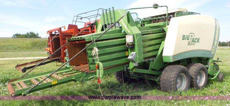 image for item L6827 2009 Krone Big Pack 1290 large square baler