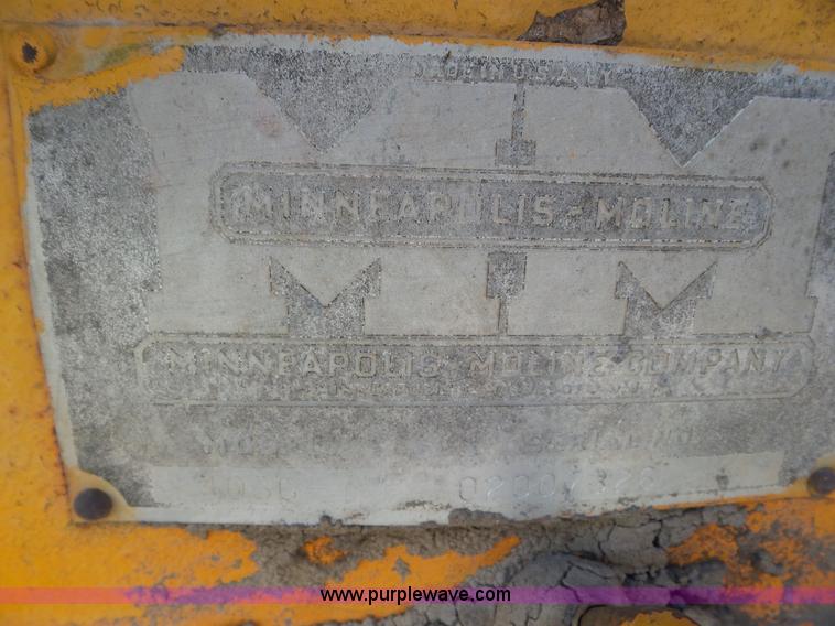 image for item L6862 1956 Minneapolis Moline GB tractor