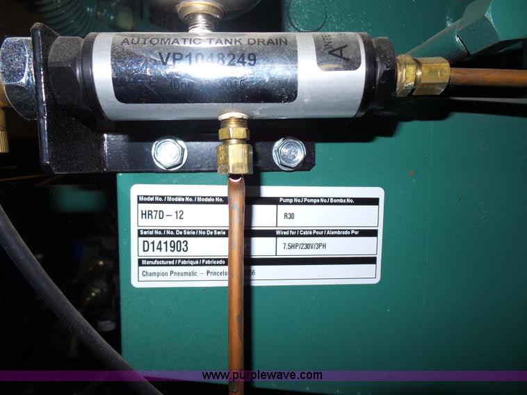 image for item BS9620 Champion HR7D-12 Advantage Series air compressor