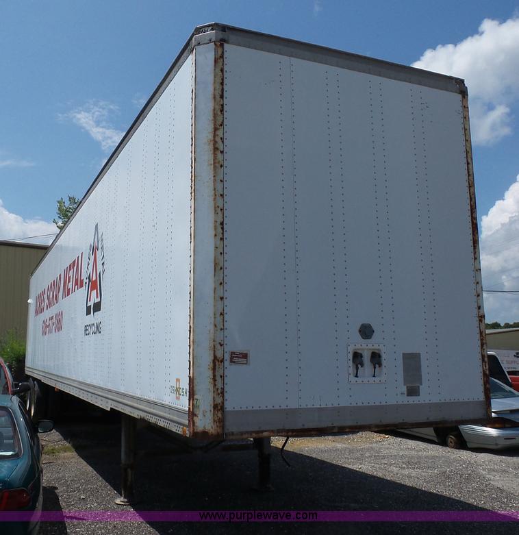 image for item BS9625 1991 Miller dry van trailer