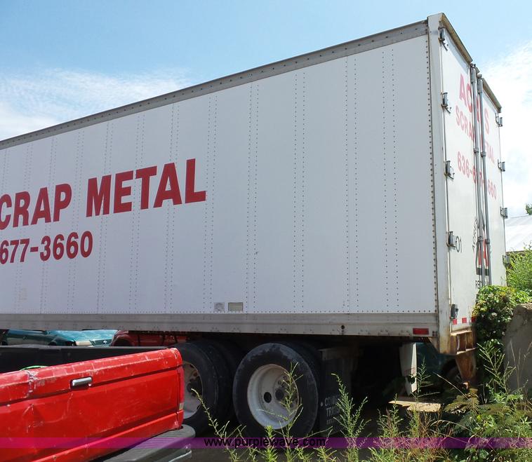 image for item BS9625 1991 Miller dry van trailer