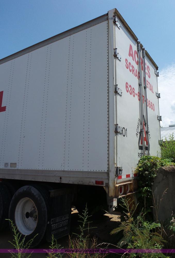 image for item BS9625 1991 Miller dry van trailer