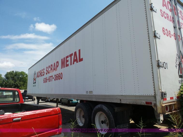 image for item BS9625 1991 Miller dry van trailer