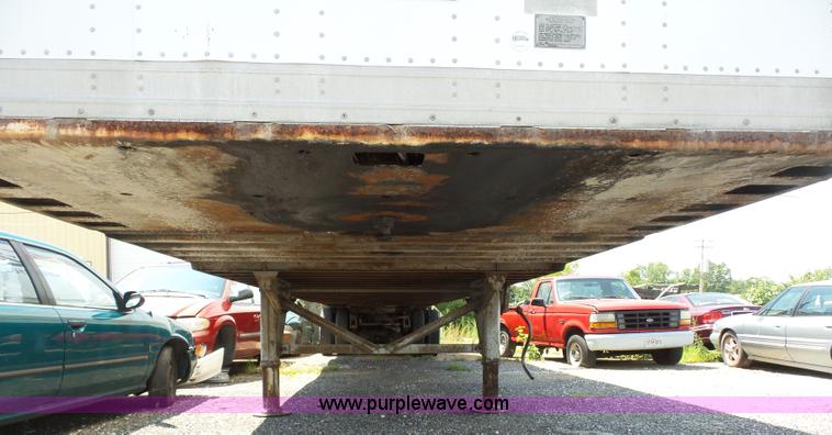 image for item BS9625 1991 Miller dry van trailer