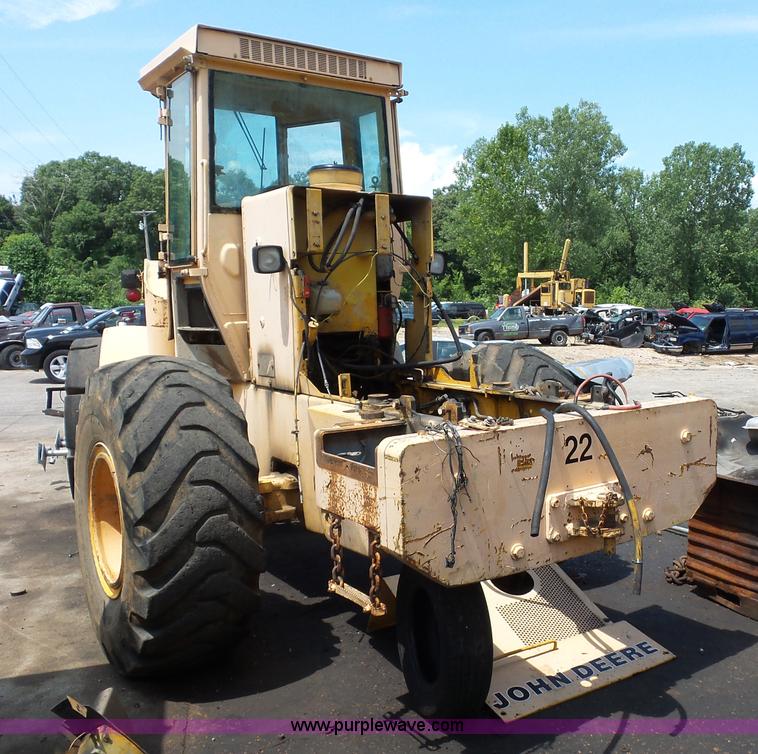 image for item BS9631 John Deere 644D wheel loader