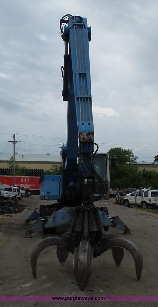 image for item BS9643 2005 Terex-Fuchs MHL340 rubber tire excavator