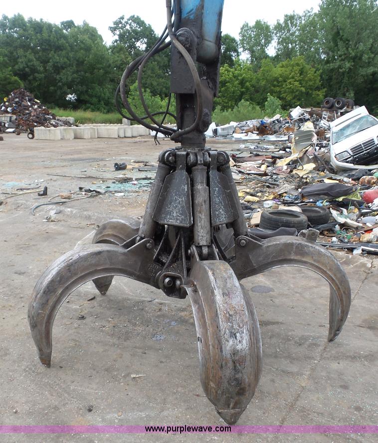 image for item BS9643 2005 Terex-Fuchs MHL340 rubber tire excavator