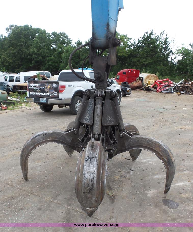 image for item BS9643 2005 Terex-Fuchs MHL340 rubber tire excavator