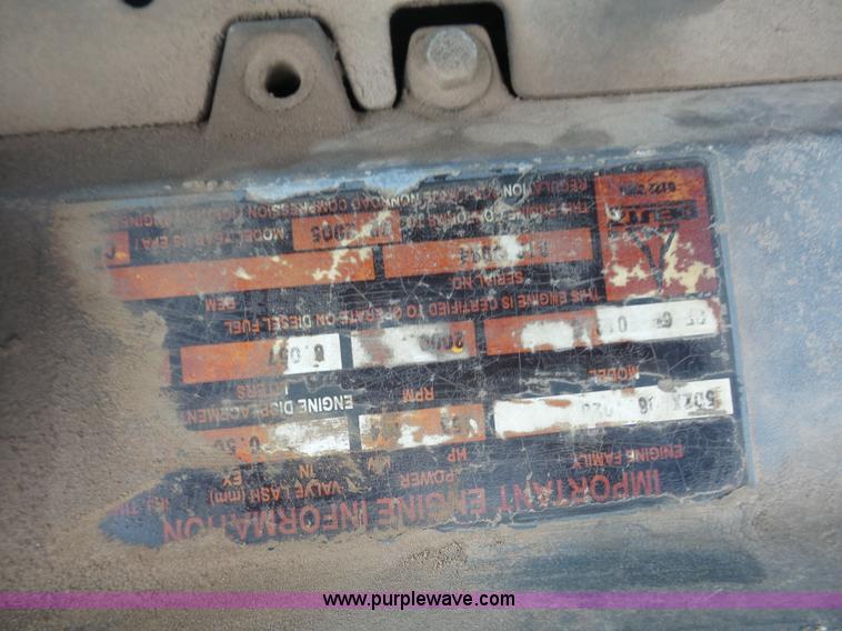 image for item BS9643 2005 Terex-Fuchs MHL340 rubber tire excavator