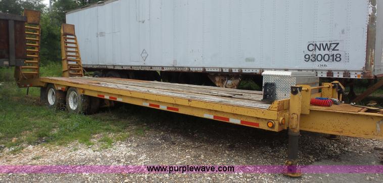 image for item BS9646 2009 Belshe equipment trailer