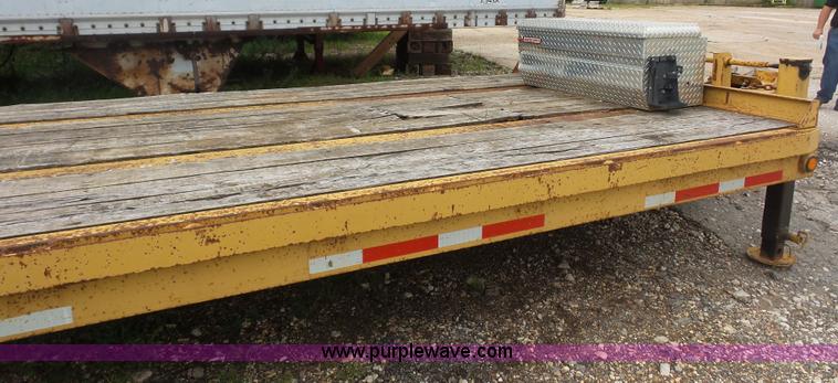image for item BS9646 2009 Belshe equipment trailer