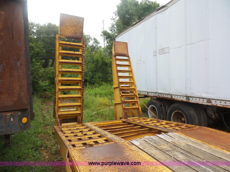 image for item BS9646 2009 Belshe equipment trailer