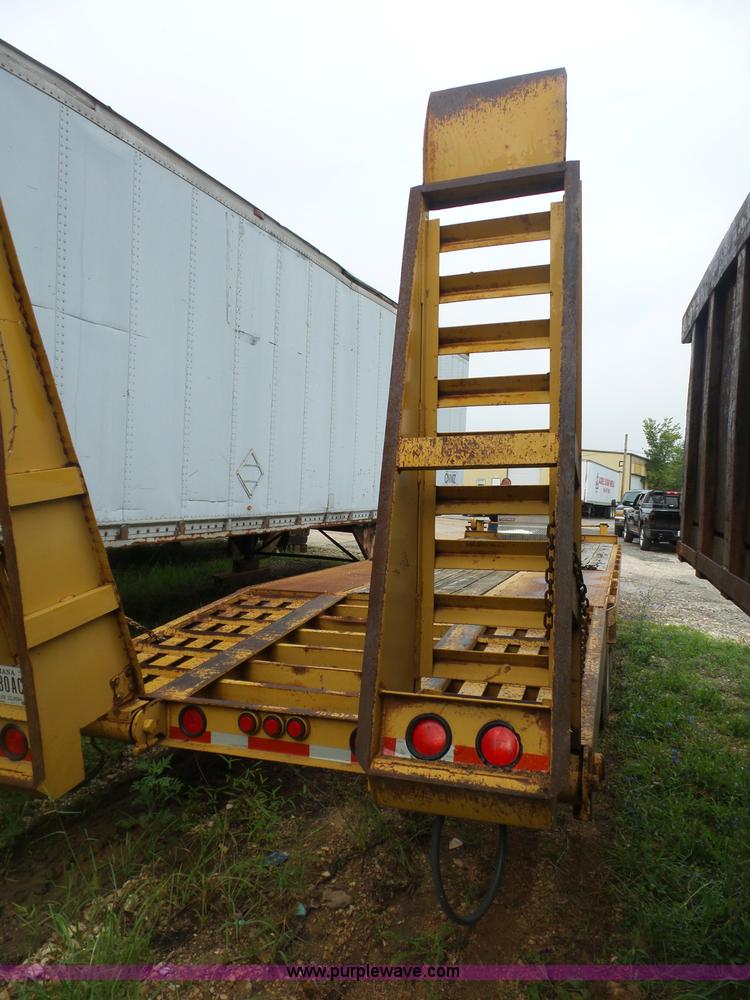 image for item BS9646 2009 Belshe equipment trailer
