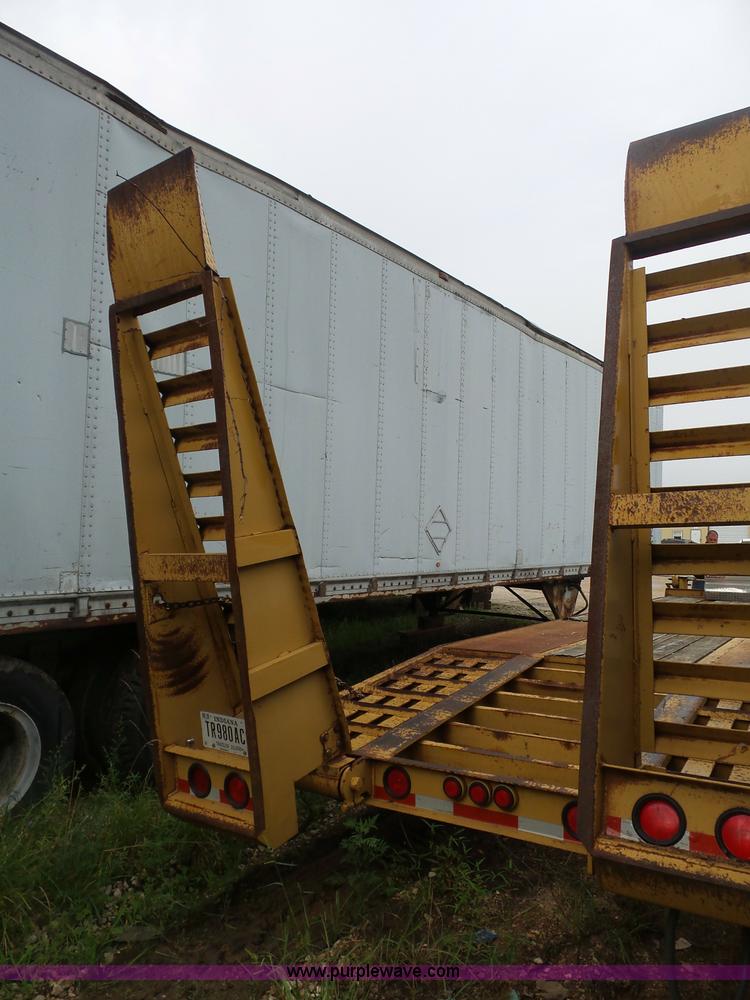 image for item BS9646 2009 Belshe equipment trailer
