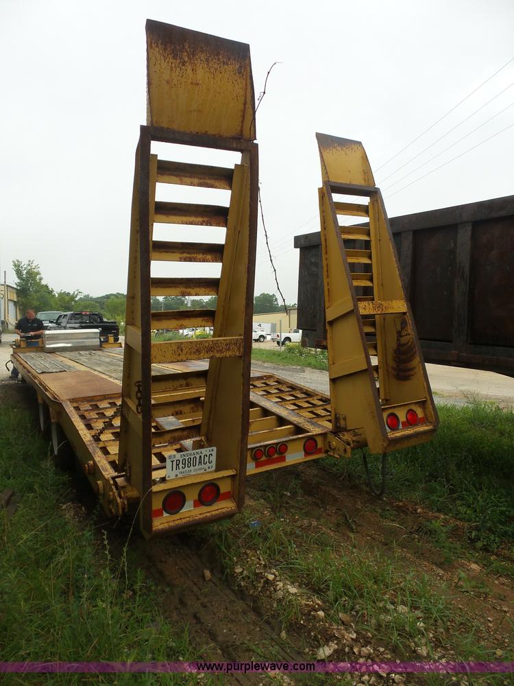 image for item BS9646 2009 Belshe equipment trailer