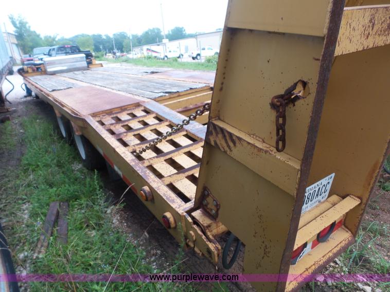 image for item BS9646 2009 Belshe equipment trailer