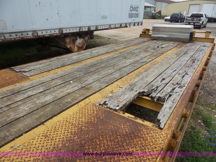 image for item BS9646 2009 Belshe equipment trailer