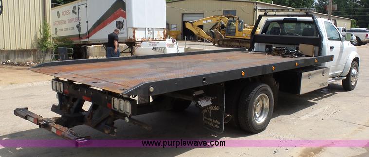 image for item BS9652 2011 Dodge Ram 5500HD rollback truck