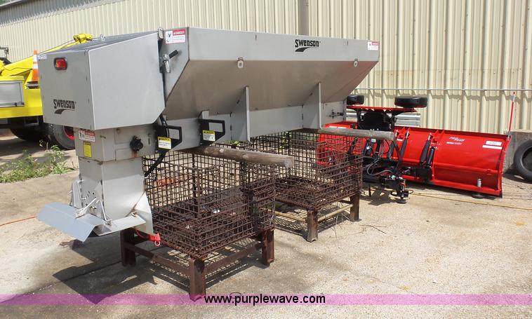 image for item BS9653 Salt spreader and snow plow