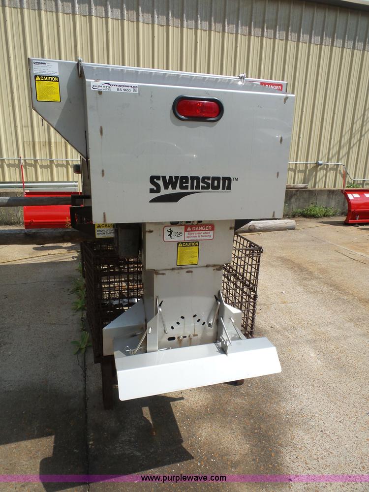 image for item BS9653 Salt spreader and snow plow