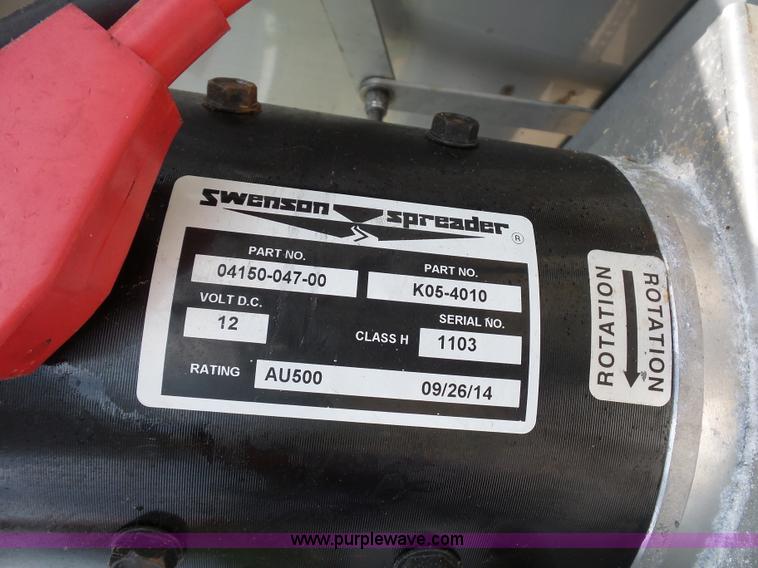 image for item BS9653 Salt spreader and snow plow