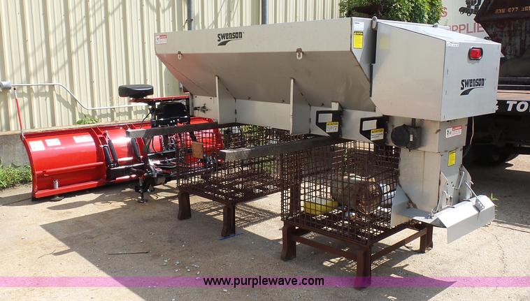 image for item BS9654 Salt spreader and snow plow