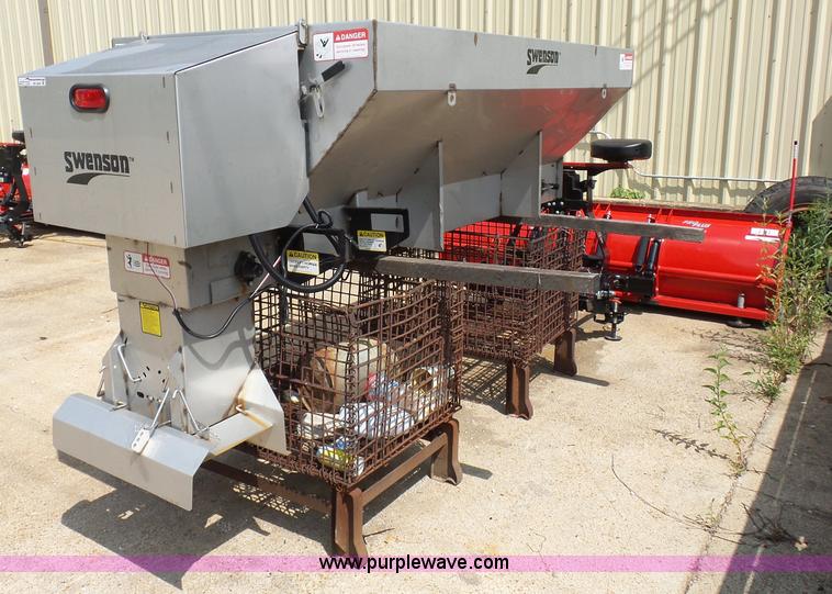 image for item BS9654 Salt spreader and snow plow