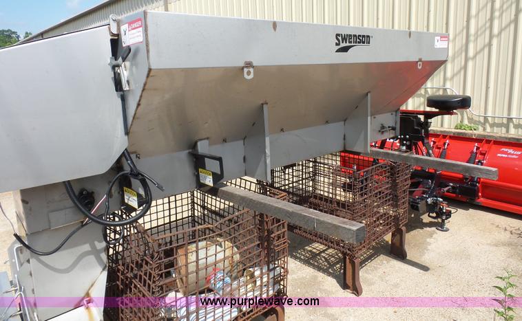 image for item BS9654 Salt spreader and snow plow