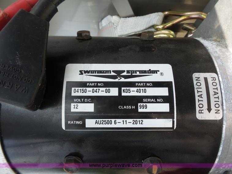 image for item BS9654 Salt spreader and snow plow