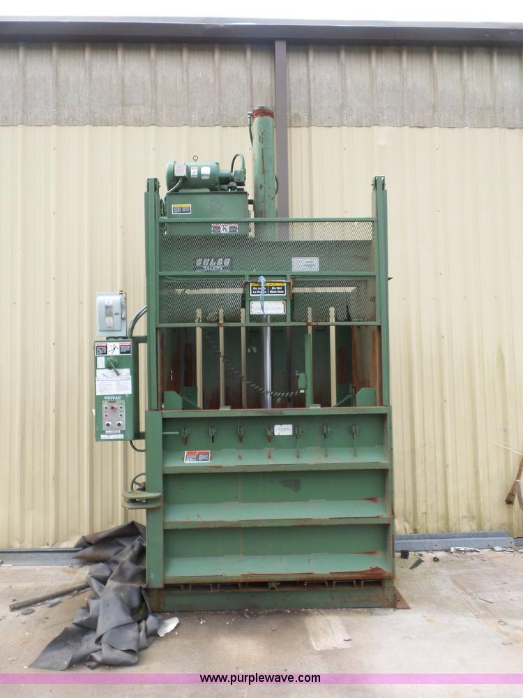 image for item BS9660 Selco Products Inc. cardboard baler