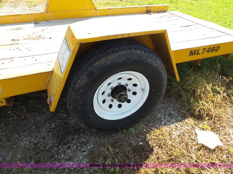 image for item BM9700 2008 Redi Haul ML7460 tilt deck trailer