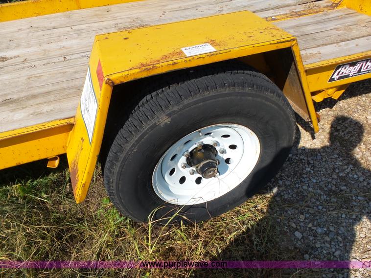 image for item BM9700 2008 Redi Haul ML7460 tilt deck trailer