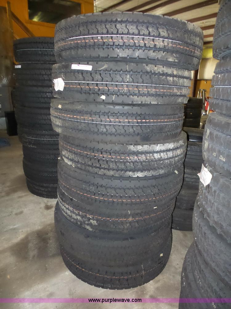 image for item BS9573 (8) Yokohama 11R24.5 tires