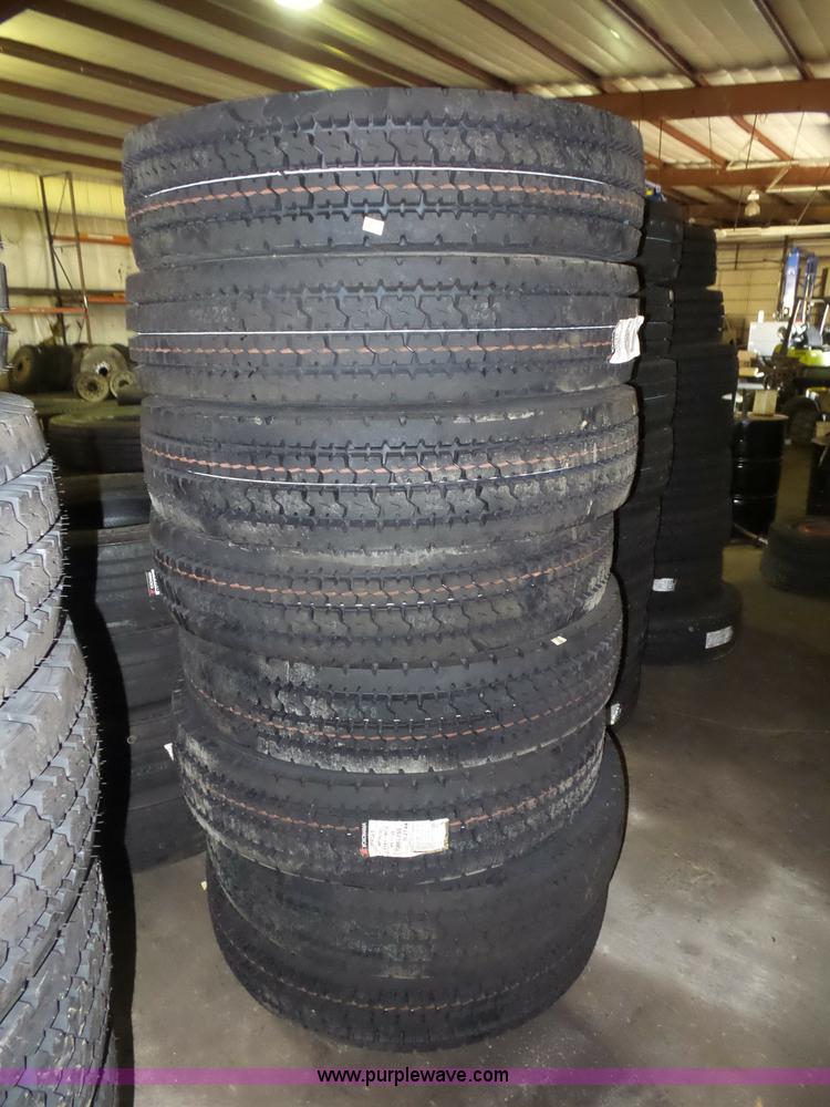 image for item BS9573 (8) Yokohama 11R24.5 tires