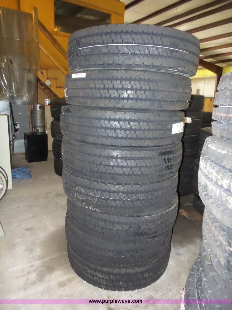 image for item BS9574 (8) Yokohama 285/75R24.5 tires