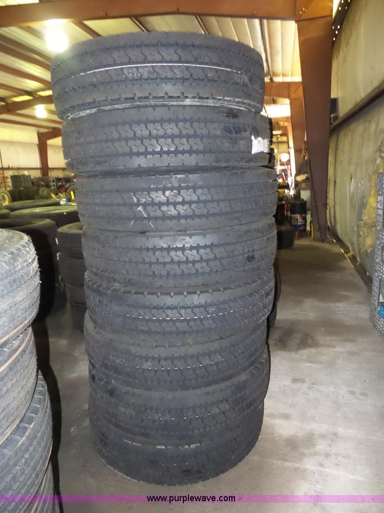 image for item BS9574 (8) Yokohama 285/75R24.5 tires