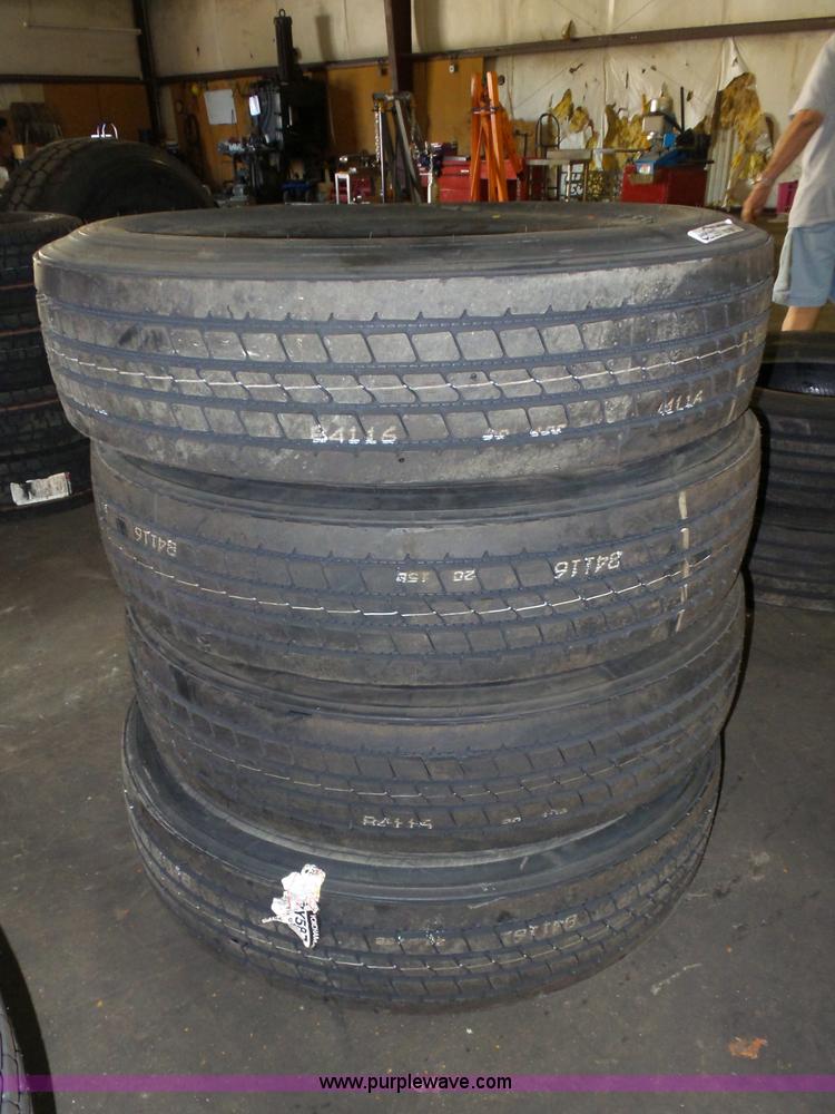 image for item BS9587 (4) Yokohama 11R22.5 tires